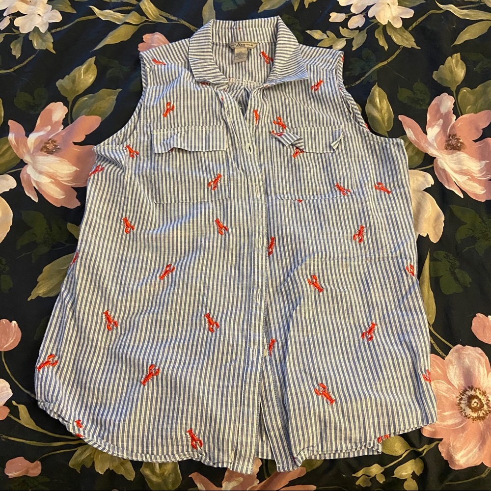 🔴 Bass Lobster Button Down